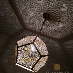 Hexagonal 2024 pendant light