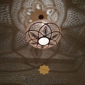 Pendant Light - Moroccan Lamp - Moroccan lampshades - Handmade Engraved Brass Lamps - New Home Decor Lighting