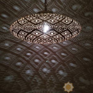 Moroccan Lamp Pendant Light, Brass Finishd Antique Vintage, Moroccan lamps, New Home Decor Lighting
