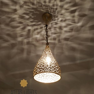 New Hanging Brass Lamp Shade Lights Decor Light Moroccan Brass Ceiling Pendant - Antique Brass Pendant Light Lamp