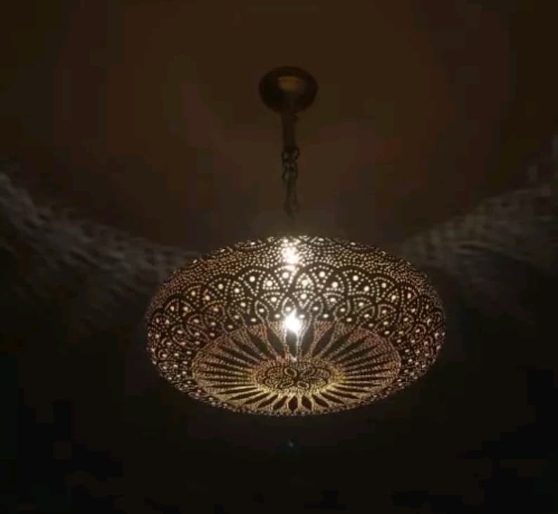 Moroccan Ceiling Lamp Moroccan Pendant Lamps Decor Lighting Etsy