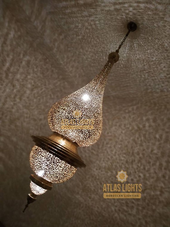 Pendant Light Ceiling Lamp Moroccan Lamp Large Moroccan Etsy UK