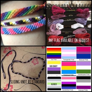 Handmade Pride Bracelets