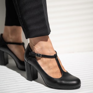 black mary jane shoes