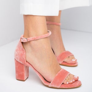 Peach wedding shoes uk store