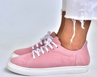 pink sneakers women