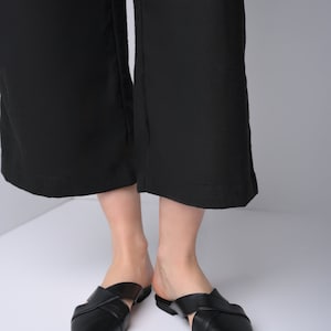 leather mules