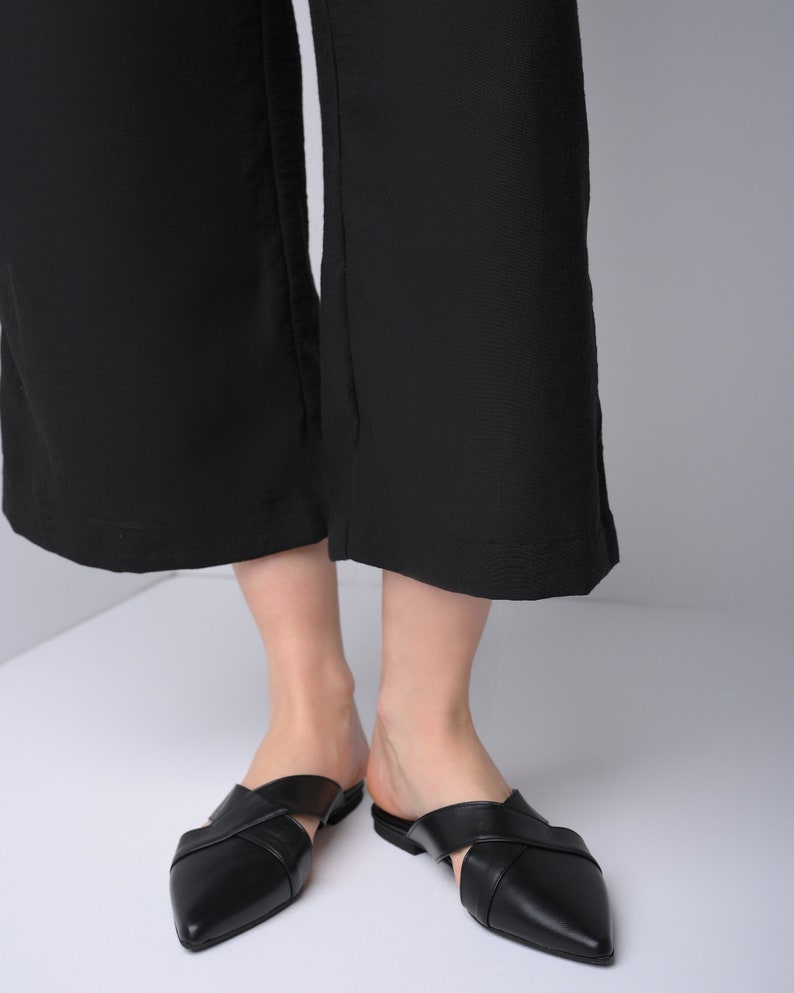 leather mules