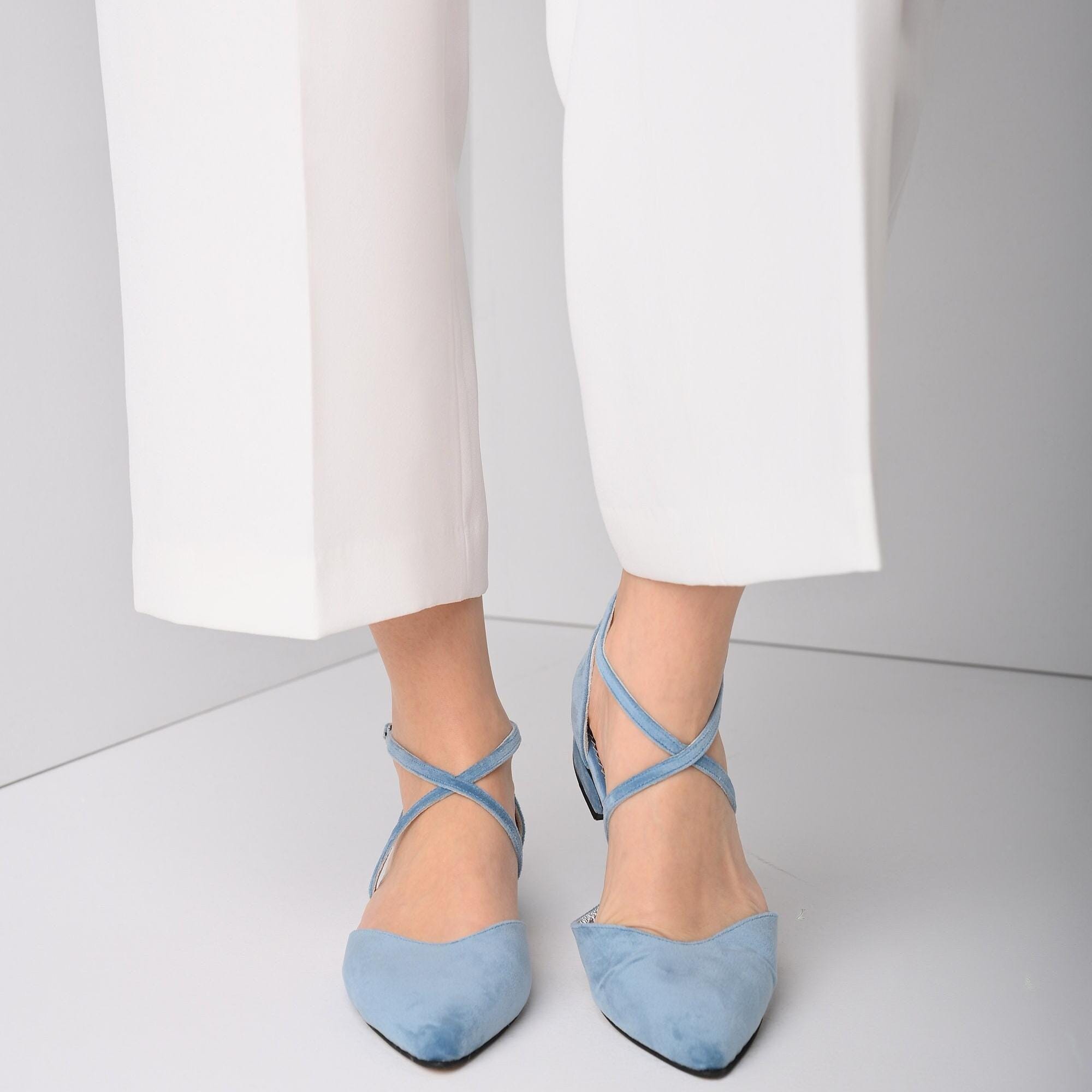 Low Heel Navy Ankle Strap Blue Dress Shoes Womens Blue Dress Shoes: Find  Navy Light Blue