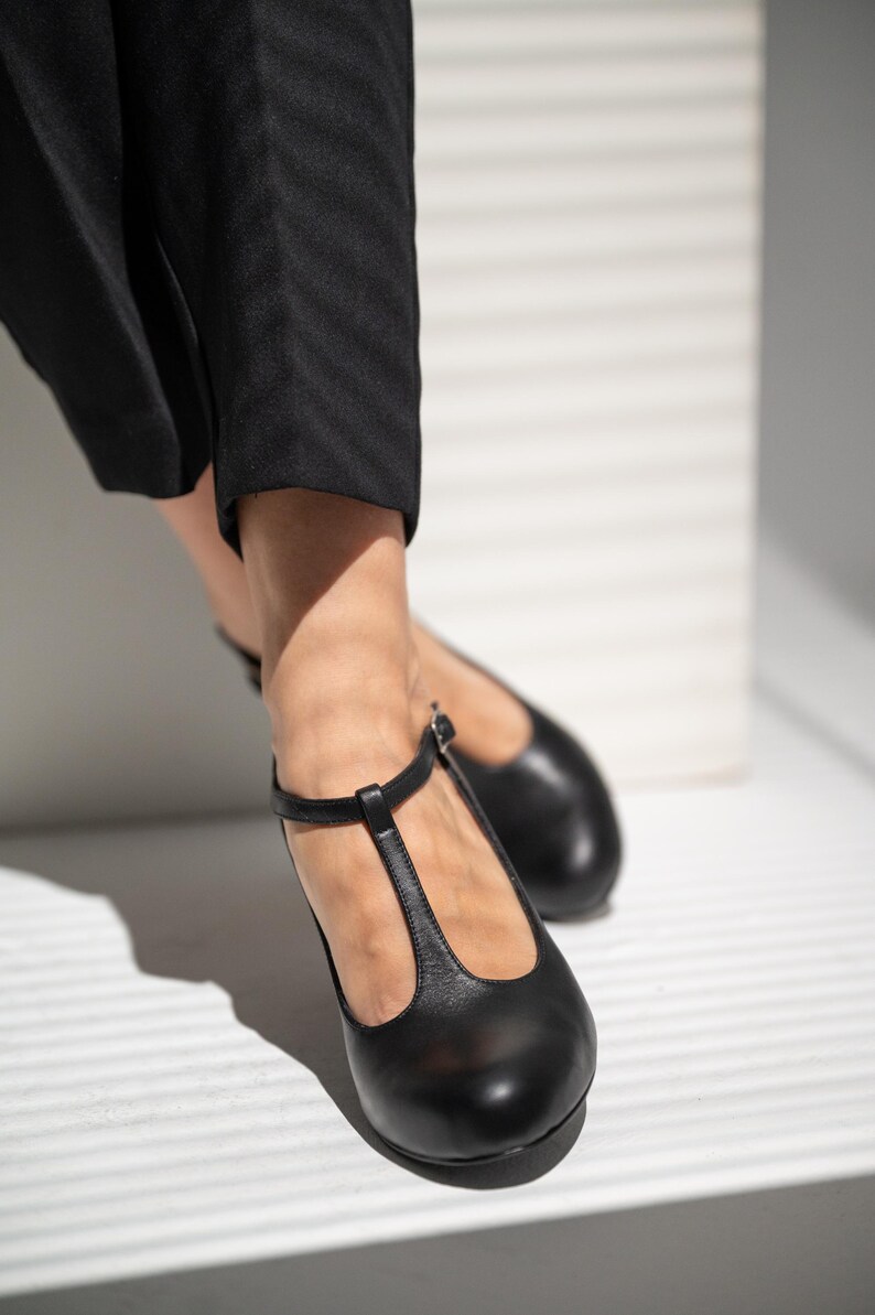 black heels