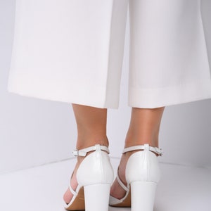 wedding block heels