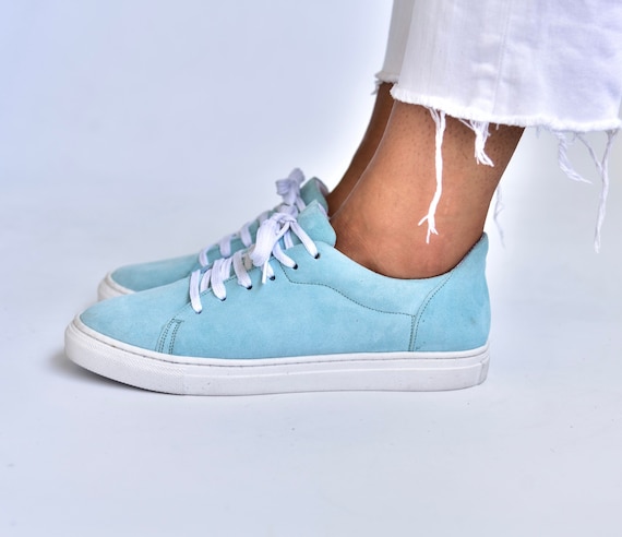 Sneakers azules mujer new arrivals