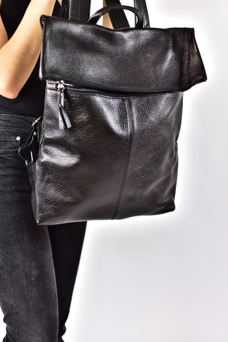 kid backpack leather backpack Full Grain leather women backpack iPad backpack Premium Large leather backpack student backpack