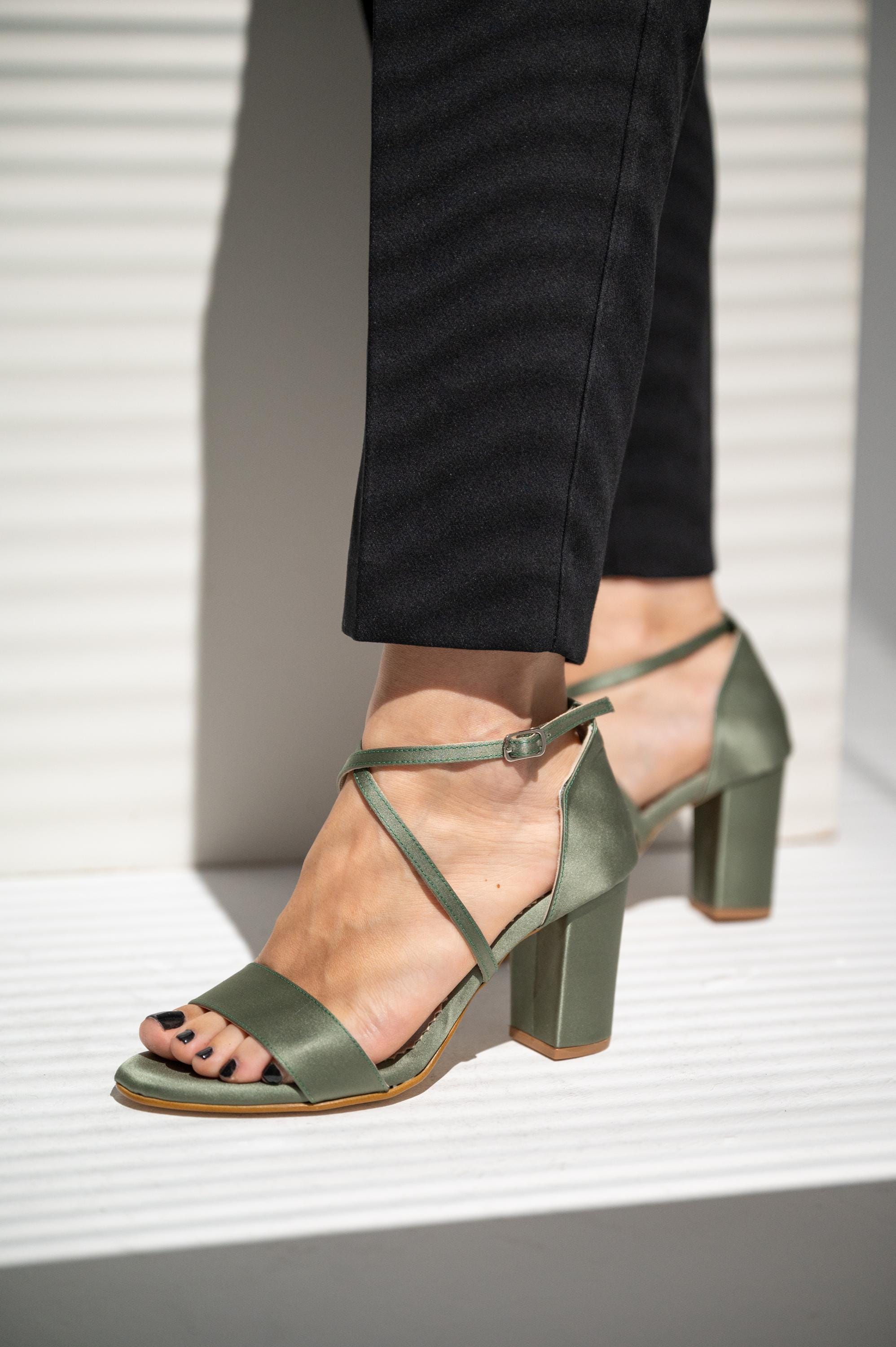 Sage Green Sandals