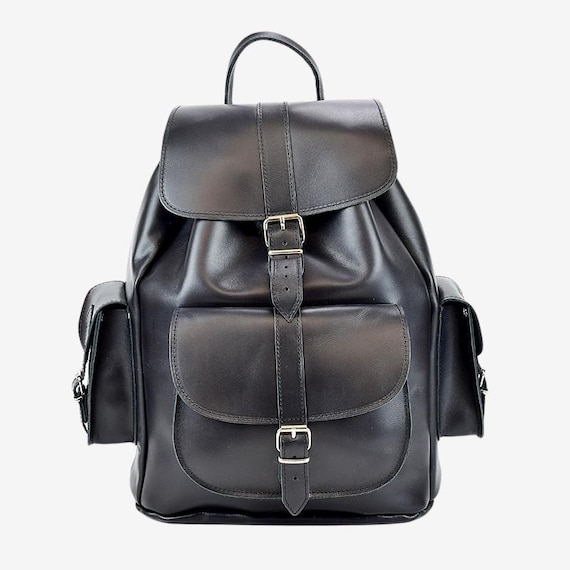 Premium Large Leather Backpack Men Backpack Travel Backpack | Etsy