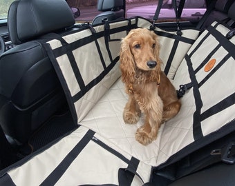 Ultimate Dog Car Seat Set, Waterproof Hammock & Pet Travel Accessories, Unique Covers for a Cozy Ride