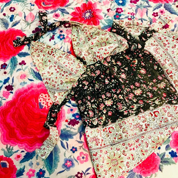 1930's 1940's Handmade Cotton Playsuit Beach Swims