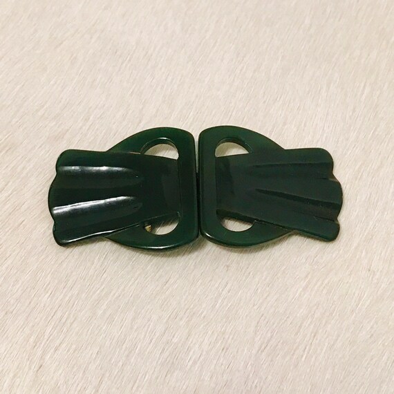 bakelite belt buckle