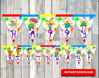 triangle banner etsy
