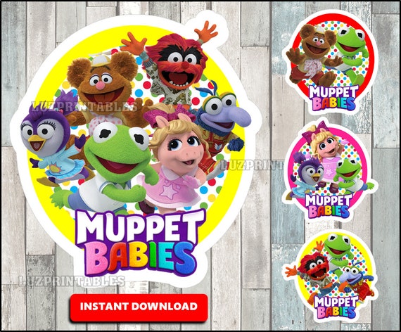 Muppet Babies centerpieces Muppet 
