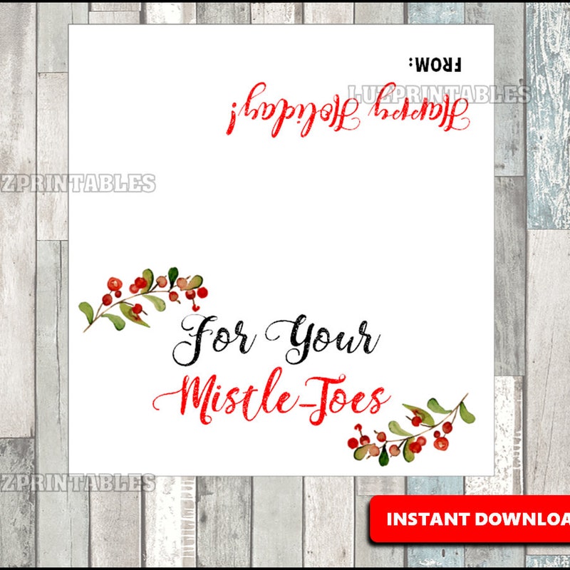For Your Mistletoes - Etsy