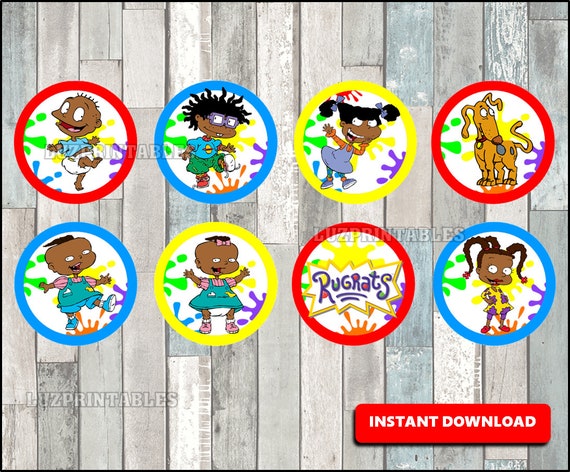 Rugrats Cupcake Toppers