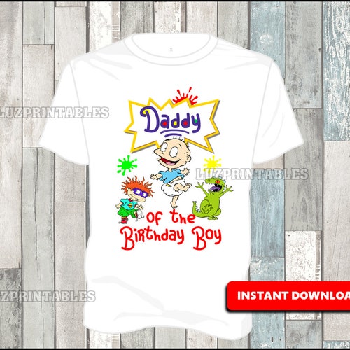 Rugrats Sister of the Birthday Boy Iron On Rugrats Birthday Etsy