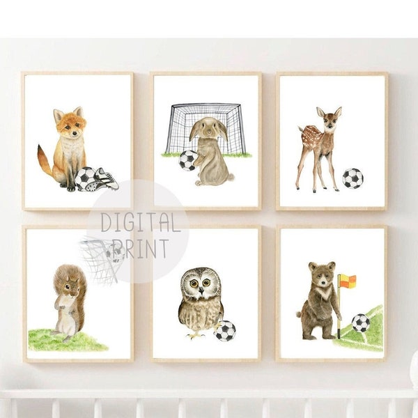 Soccer Nursery Etsy