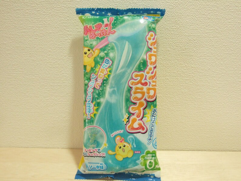 Kracie Shuwa Shuwa Slime Candy Soda Pop Flavor Japanese Candy Etsy