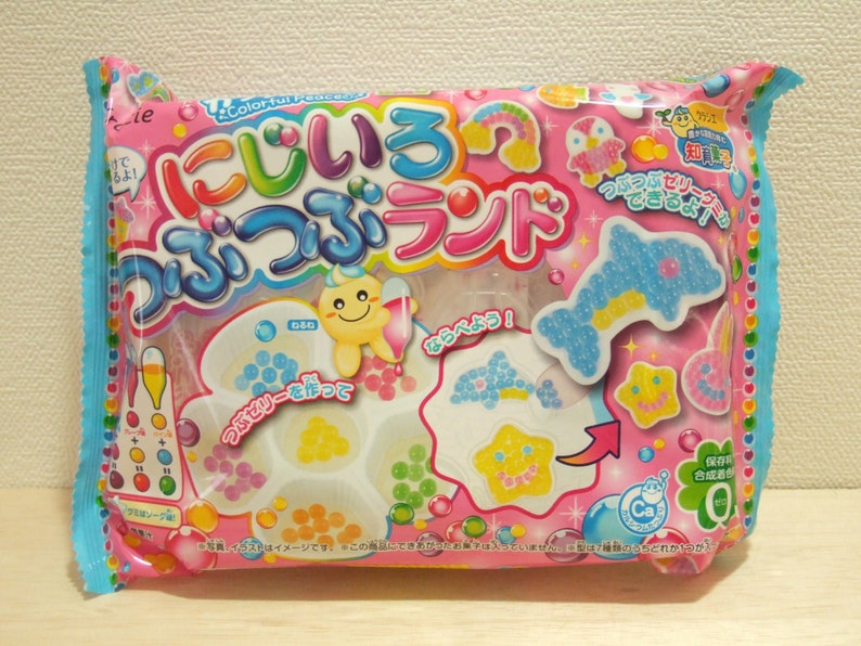 Kracie Nijiiro Tsubu Tsubu Land Japanese Candy Making Kit New Etsy