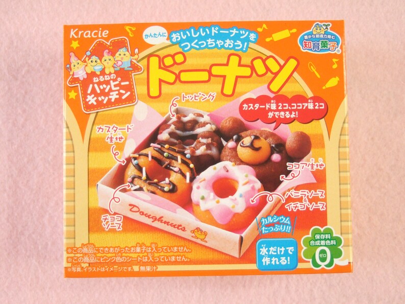 Kracie Donuts Making Kit New Japanese Candy Safety Japan Kracie Donuts Making Kit New Japanese