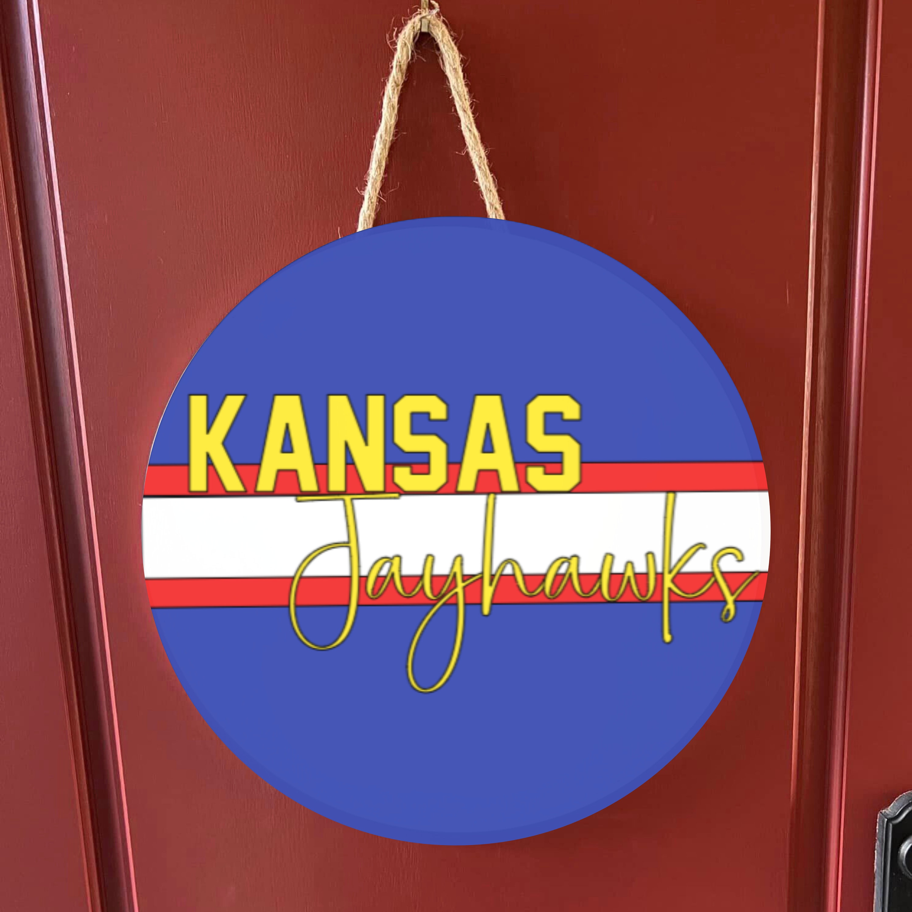 KU Door Sign - Etsy