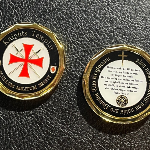 Knights Templar Prayer Coin