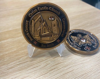 OSMTJ-USA Christ Castle Church Challenge Coin