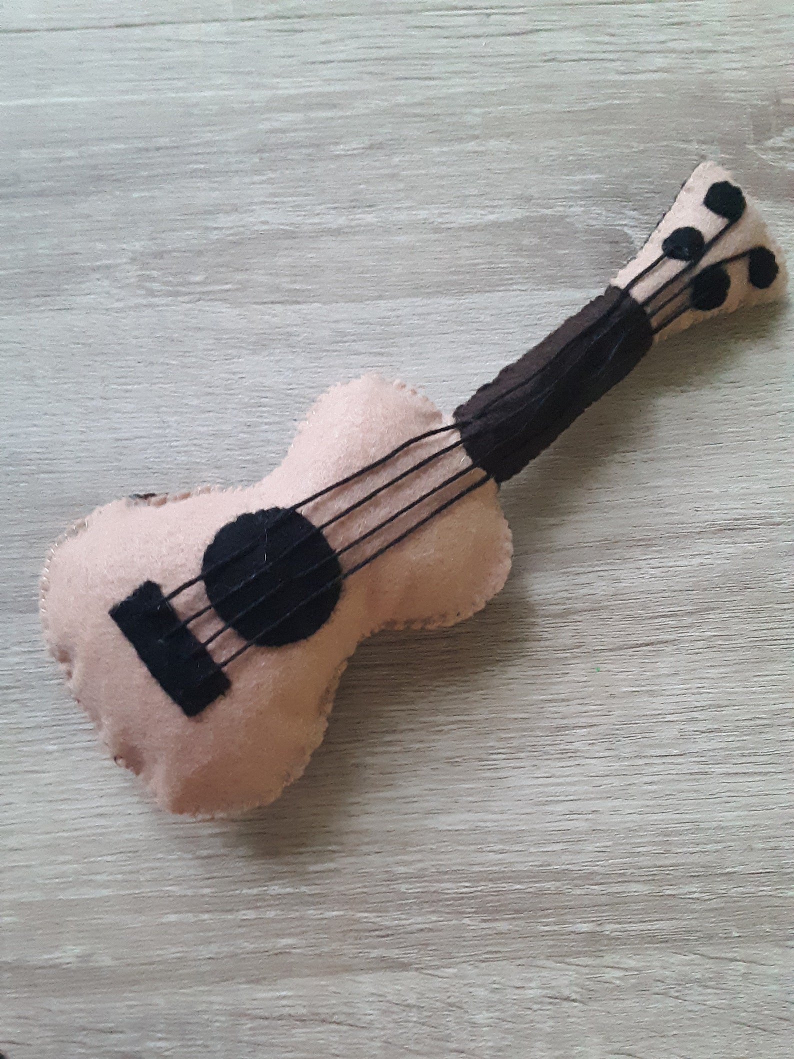 Plush Guitar Baby Rattle Etsy