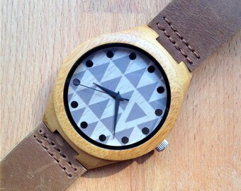 Wood Watch, Engraved Wood Watch, Anniversary Gifts for Boyfriend, Personalized Watch, Mens Wooden Watch, Engraved Watch, Wood Watch Men