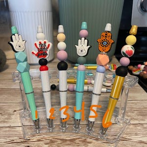 beaded pens