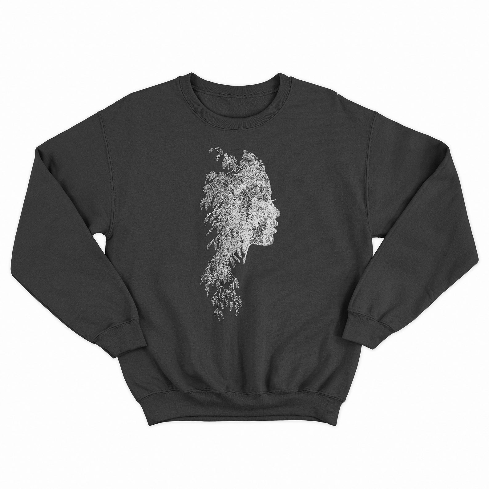 Nature Beauty Sweatshirt Boho Sweater Forest Sweater Tree Etsy UK