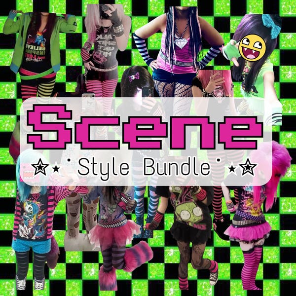 2000s Scene Clothes - Etsy