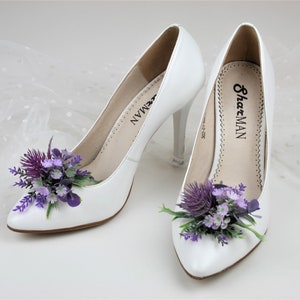 Acquista 1 paio di accessori per scarpe con fiocco e fiori Clip per  decorazioni con fibbia per scarpe con ciondolo da sposa
