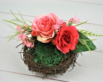 Rustic Wedding Ring Nest: Willow Branch Ring Pillow