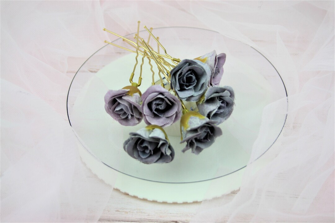 Rosa oro pelo pin Greenery peluquero Bebés aliento pelo rosa pins de ...