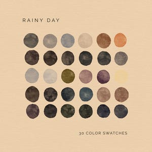 Moody Color Palette for Procreate, Adobe Illustrator, and Photoshop