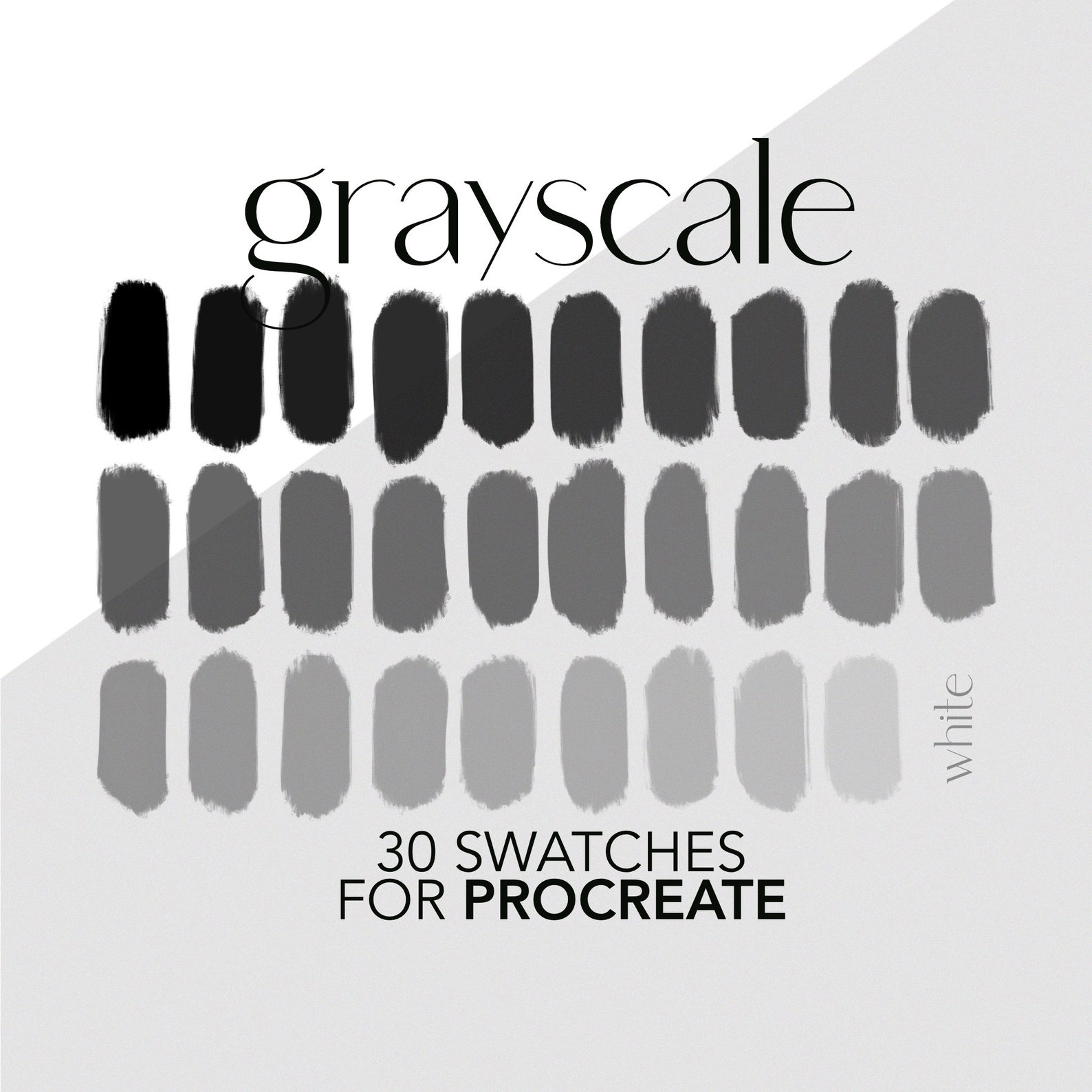 grayscale palette procreate free