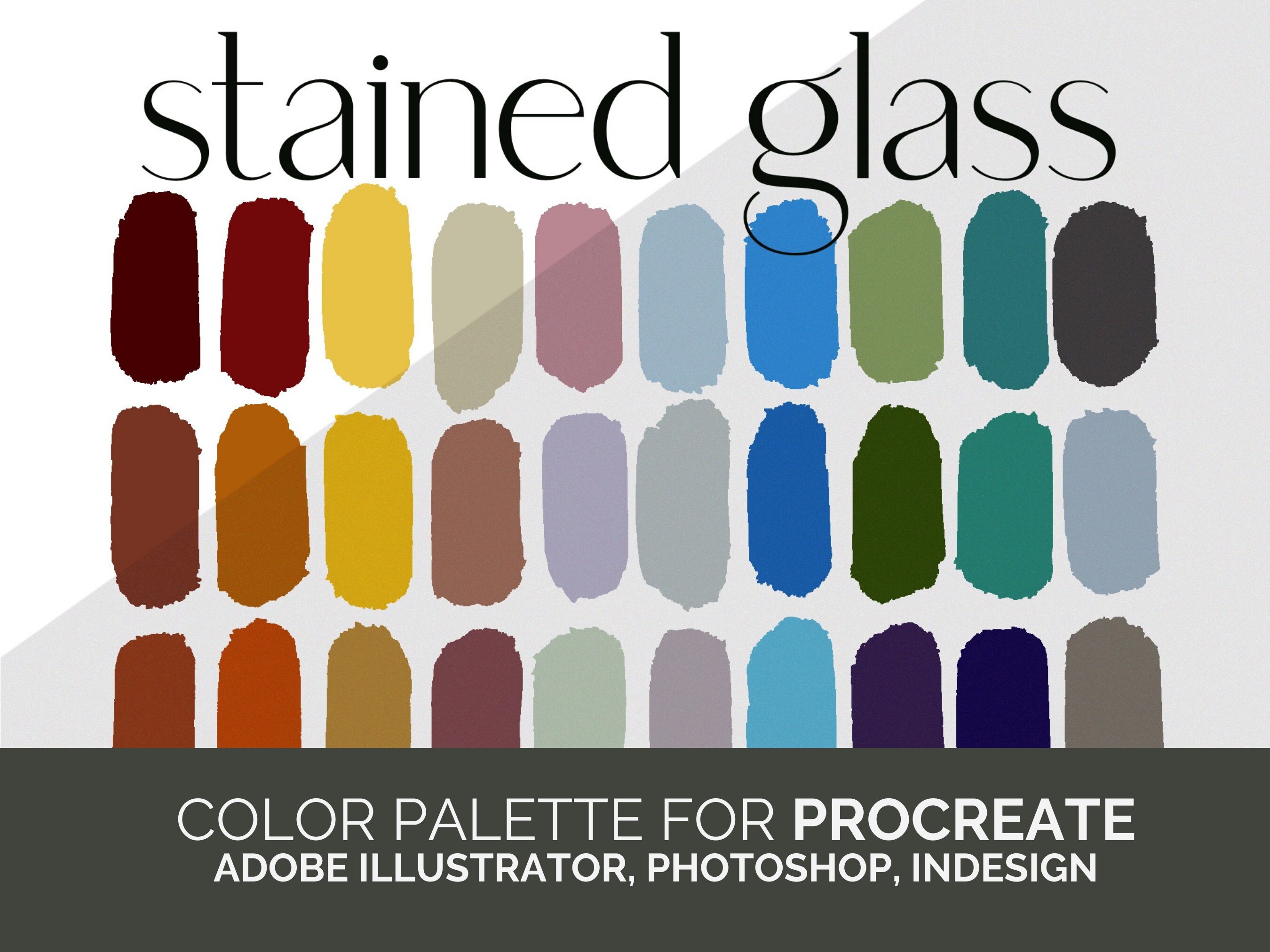 Glass Metallic Color Palette Findmyaceto