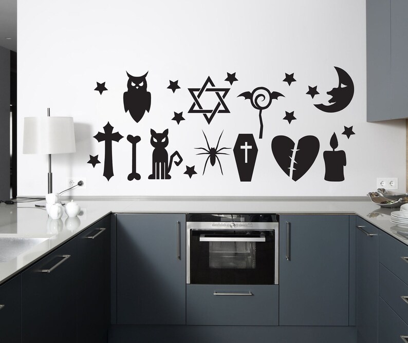 Decal Sticker Set 3 Avery Vinyl Window Decoration Party Decor Indoor Outdoor Doors Walls Fronts Office Lounge Entry - Decals For Kitchen Cabinet Doors Decal Sticker Set 3 Avery Vinyl Window Decoration Party Decor Indoor Outdoor Doors Walls Fronts Office Lounge Entry - Decals For Kitchen Cabinet Doors