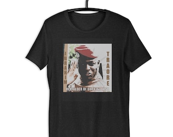 Ibrahim Traore Illustrated Unisex t-shirt