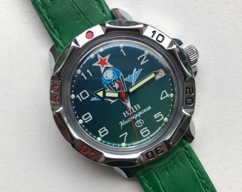 montre vintage, VOSTOK KOMANDIRSKIE, montre soviétique, montre de l'URSS, montre mécanique, cadeau pour lui, Vostok, montre Vostok, komandirskie, 2214