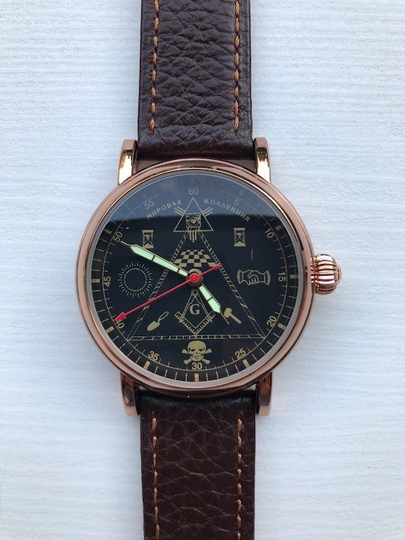 Raketa MASONIC, Vintage watch, Soviet watch, USSR… - image 1