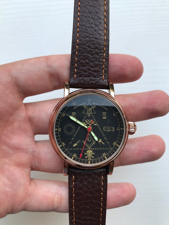Raketa MASONIC, Vintage watch, Soviet watch, USSR… - image 7